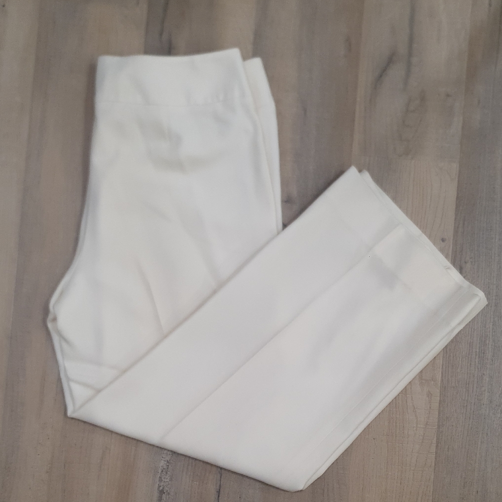 Talbots Wool Cream Lined Pants Size 12